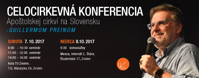 Celoslovenská konferencia Apoštolskej cirkvi 2017